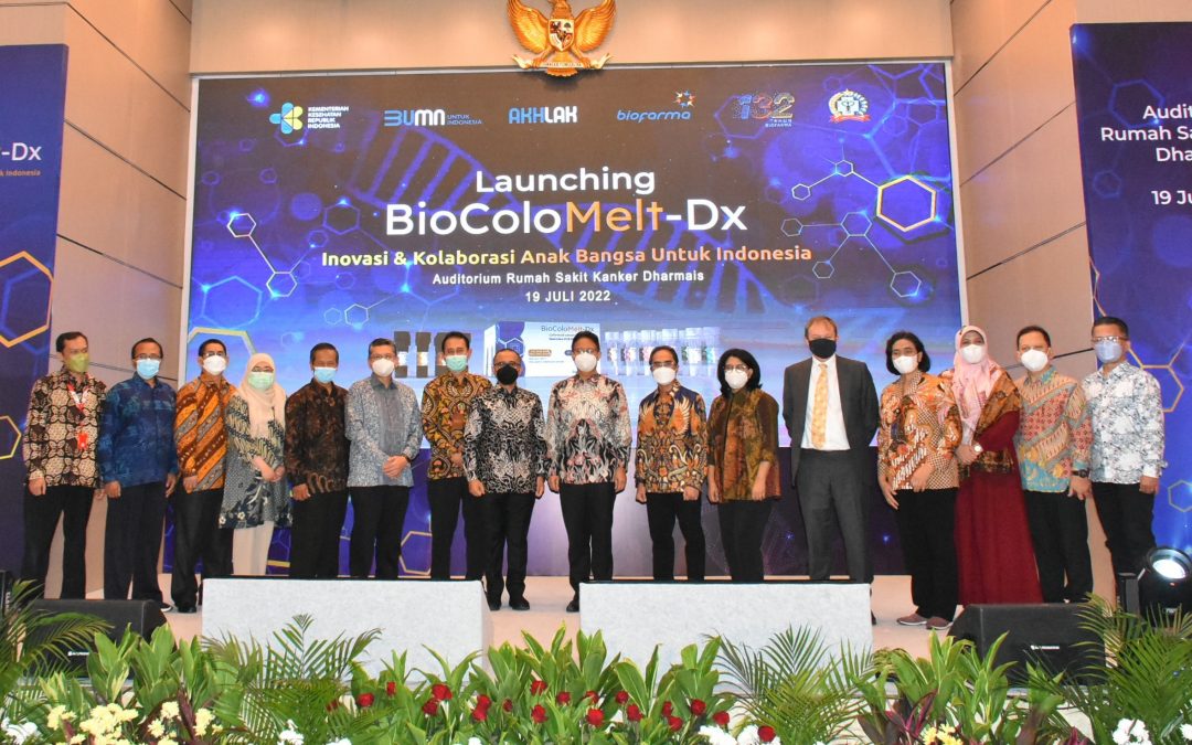 BioColomelt-Dx, Colorectal Cancer Detection Molecular Diagnostic is Officially Launched by Minister of Health of The Republic of Indonesia