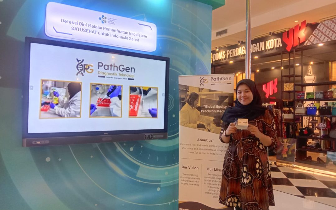 PathGen is participating to enliven the booth Ministry of Health of Indonesia at the Jakarta Fair 2023